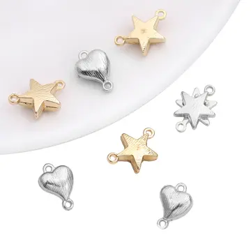 50pcs jewelry making clasp Convenient DIY Copper Screw Clasps Necklace