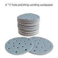 【cw】 6 Inch 150MM 17 Holes 80 400 Grits and Aluminum Oxide Wet amp;Dry Sandpaper Sanding Disc for Car Wood Paint 【hot】