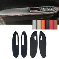 Leather Door Armrest Cover For Peugeot 307 2004 2005 2006 2007 2008 2009 2010 2011 2012 2013 Car Door Armrest Panel Cover Trim