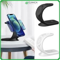 CLMXCA Type C ที่ชาร์จโทรศัพท์ขาตั้งแบบดูด Ic สำหรับ Ipone/iwatch /Airpod ที่ยึดนาฬิกาที่ชาร์จแบบไร้สาย