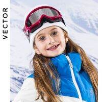 VECTOR Children Ski Goggles Double Lens Girls Boys Skiing Snowboard Glasses Kids Winter Snow Child Eyewear UV400 Anti-fog HXJ200