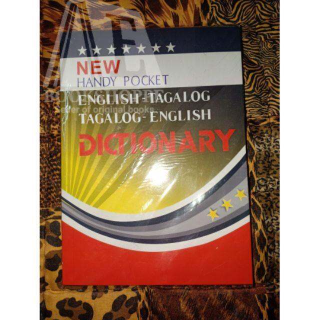 Tyefy ORIG NEW HANDY POCKET English-Tagalog/ Tagalog-English Dictionary ...