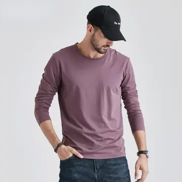 Men's Spring Double Layer T-Shirt With Long Sleeves