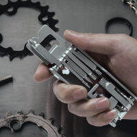 Bike Repair Multitool Kit Chain Breakers Multifunction Bicycle Repair Tools for Road and Mountain Bikes Outdoor Emergency Tool