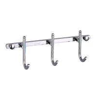 GAPPO 1 set clothes hook Bathroom accessories Wall mount zircalloy Towel Holder hook restroom Tower Hooks G202-3 G202-4 G202-5