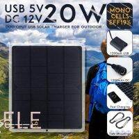 แผงโซล่าเซลล์ 20W Mono โมโนคริสตัลไลน์ Solar Panel