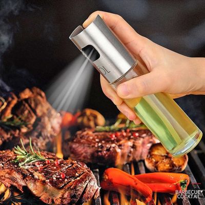 hotx【DT】 100ml BBQ Baking Spray Bottle Vinegar Bottles Boats Sprayer Salad Tools