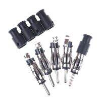 【cw】 5pcs Male Car Radio Antenna Plug Plastic Handle ！