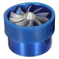 Universal Fuel Gas Saver Air Filter Intake Single Supercharger Turbine Turbo Fan Car Accessories