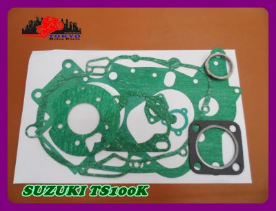 SUZUKI TS100K ENGINE GASKET COMPLETE SET // ปะเก็นเครื่อง "ตรานก" ชุดใหญ่ สินค้าคุณภาพดี