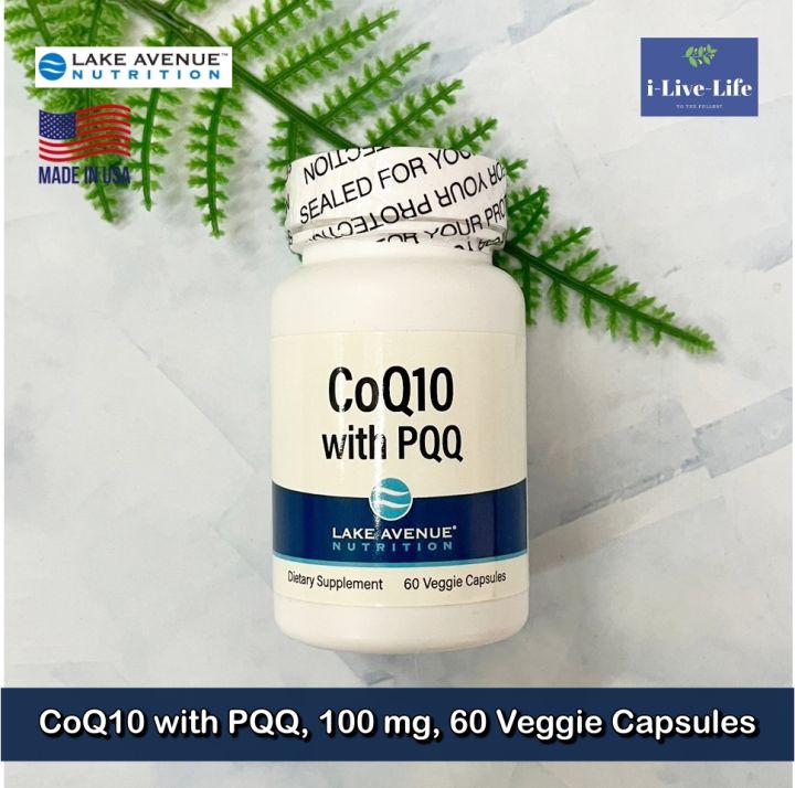 โคคิวเท็น-พีคิวคิว-coq10-with-pqq-100-mg-60-veggie-capsules-lake-avenue-nutrition