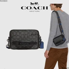 PhnG Coach 50715/768/50713 Men Sling Bag/Shoulder bag/Men's Leather  Messenger Beg