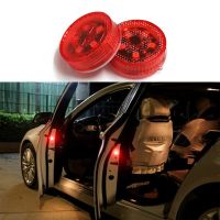 LED Car Opening Door Safety Warning Lights Accessories For Toyota Camry Highlander RAV4 Crown Reiz Corolla Vios Yaris