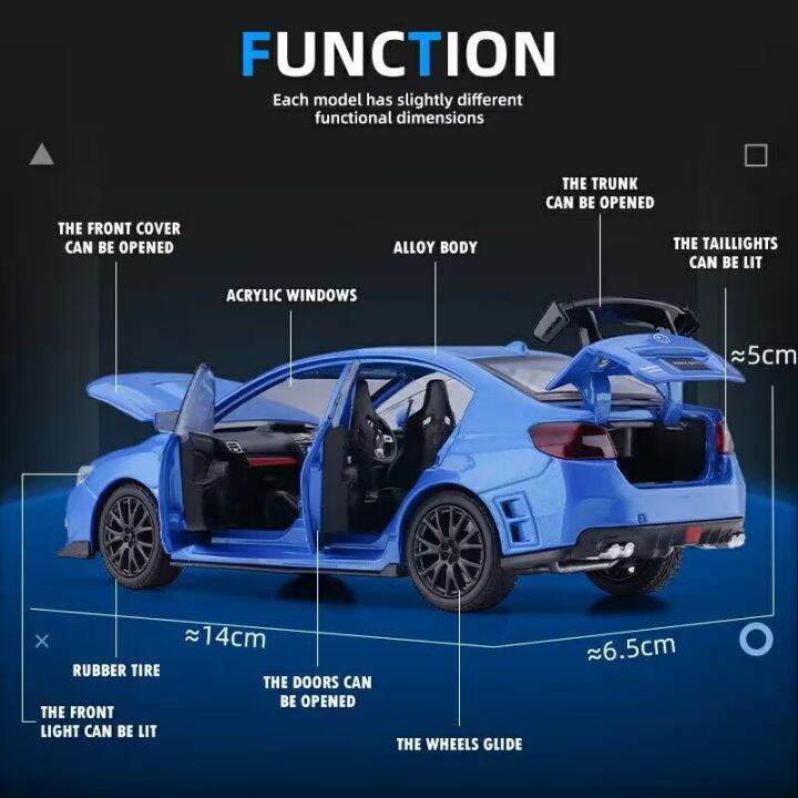 ของเล่นสะสมของสะสมสำหรับเด็กของเล่นของเล่นดึงกลับจำลองเสียง-rx7รถมาสด้า1-32ของเล่นสะสมของขวัญ