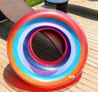 ? ห่วงยางแฟนซี ห่วงยางสายรุ้ง 120 cm.​ #WIMPOOLFLOATS (พร้อมส่งในไทย)​