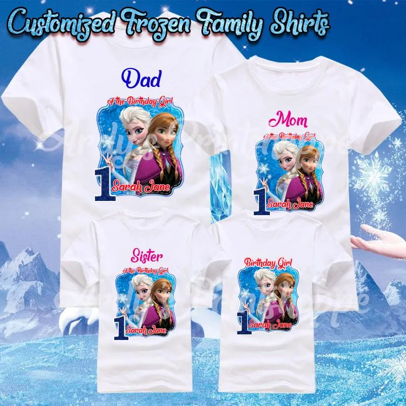 frozen family shirts