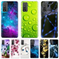 For Honor 10X Lite Case Phone Cover Silicone Soft Back Cases for Huawei Honor 10X Lite Case Flower TPU Fundas Honor10X 10 X Lite Electrical Safety