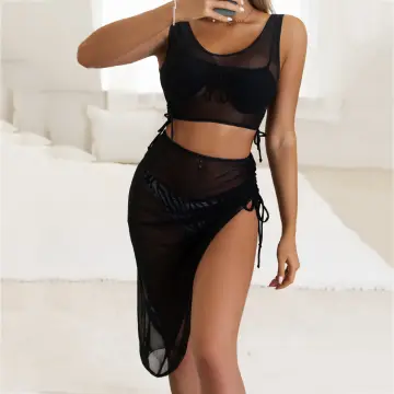 Shop Bikini Swimwear With Skirt online