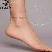 【CW】✶☁▽  Anklets 925 Sterling Chain Feet Leg Jewelry ECT019