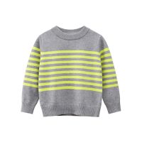 [COD] 27kids childrens sweater 2022 autumn and winter new boys round neck