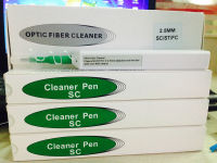 SC One-Click Cleaner ตัวเชื่อมต่อไฟเบอร์ออปติกทำความสะอาดเครื่องมือทำความสะอาด2.5มม. Universal Connector ปากกาทำความสะอาดไฟเบอร์ออปติก