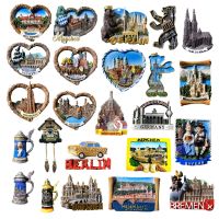 【YF】✑❒  Fridge Magnets Tourism Souvenir Refrigerator Magnetic Sticker Collection Handicraft