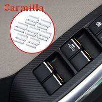 Carmilla For Mazda 6 Atenza Mazda 3 Axela CX4 CX5 CX3 Cx-3 ABS 7Pcs/Set Car Window Lift Buttons Decorate Sequins Car Styling