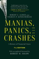 หนังสืออังกฤษใหม่ Manias, Panics, and Crashes : A History of Financial Crises (7TH) [Paperback]