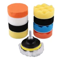 10 Piece Set M10 Threaded Tools Automotive Polishing Pad Set Mirror Polishing Pad Kit