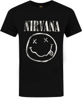 Nirvana T-Shirts Men Smiley Logo Men Women Unisex Band Top