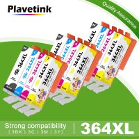 Plavetink หมึกพิมพ์364XL 4สี,หมึกตลับหมึกสำหรับ HP 364 XL รองรับ Deskjet 3070A 5510 6510 C309a C510a B209a