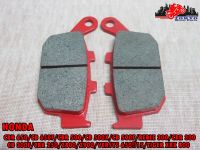 HONDA CBR650 CB650F CBR500 CB500X CB500F REBLE300 CBR300 CB300F CBR250 Z800 Z900 VERSYS650 year 2015 TIGER XRX800 REAR DISC BRAKE PADS (CARBON MATERIAL) // ผ้าดิสเบรคหลัง(เนื้อคาร์บอน)