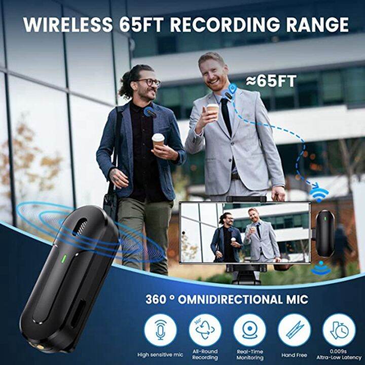 wireless-noise-canceling-lavalier-microphone-for-android-type-c-s-plug-and-play-with-charging-case