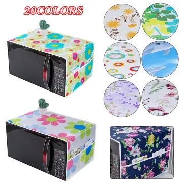 Waterproof Microwave Oven Covers Grease Proofing Storage Bag Double Pockets  Dust Covers Microwave Oven Hood Kitchen Accessories - AliExpress