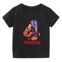 2-9 Number Kids Henry Danger  Name Birthday Cotton  Summer T-Shirt Children  Boys/Girls 2 4 6 8 10 T Name Send to Seller Pipe Fittings Accessories