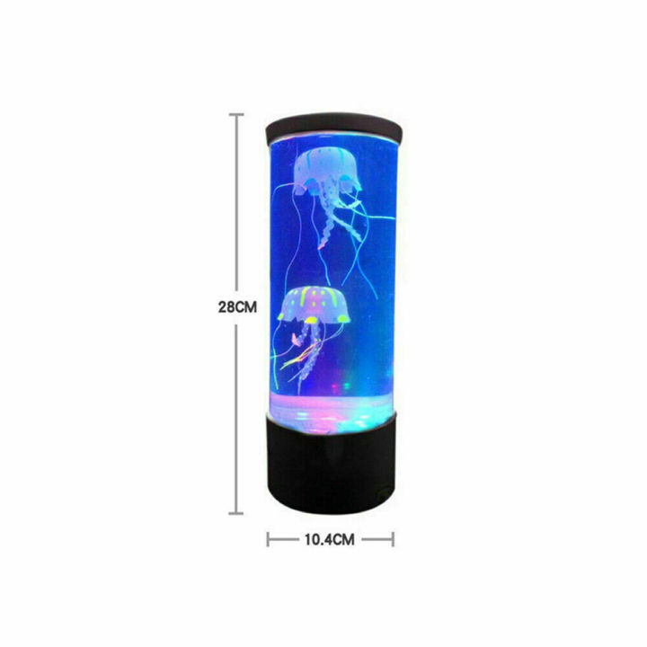 โคมไฟชาร์จ-usb-แมงกะพรุน-led-ตู้ปลาเปลี่ยนสีไฟกลางคืน-usb-รีโมทคอนโทรลของขวัญวันเกิด