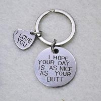 I Hope Your Day Is As Nice As Your Butt Keychain Boyfriend Girlfriend Gifts Keyring I Love You Wife Husband Gifts