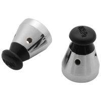 Pressure Cooker Relief Jigger Valve 1.5 Inch High 2Pcs Black