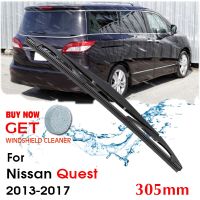 Car Wiper Blade Rear Back Window Windscreen Windshield Wipers For Nissan Quest Hatchback 305 mm 2013 2017 Auto Accessories