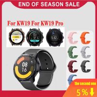 fgjdfgrh 22MM Strap For KW19 Smartwatch Silicone Watchband Replaceable Wristband For KW19 Pro Correa Bracelet