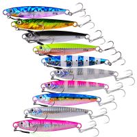 【hot】♂✺ 10 Pcs/Set Metal Hard Jig Artificial Bait Shore Slow Jigging Super Bass Fishing Tackle 24g 30g 40g 60g