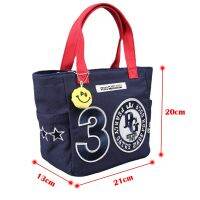 Mens and Womens Canvas Tote Bag with Cartoon Embroidery Storage Bag Golf Equipment 892022 new