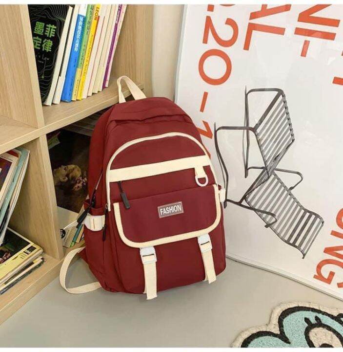 Best Seller Women’s Korean style backpack 5 colors with design