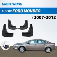 4Pcs Car Front Rear Mudflaps Mudguards Fender Flares Splash Guards Mud Flaps for Ford Mondeo 2007-2012