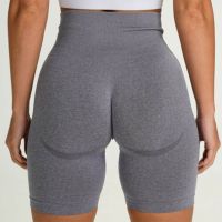 【cw】 Waist Hip Lifting New women  39;s Seamless Shorts Gym Exercise