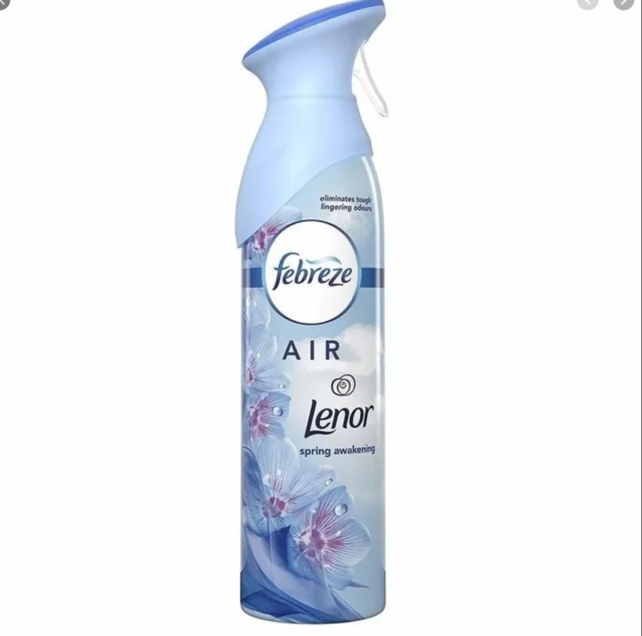 Febreze Air LENOR SPRING Air Freshener Spray 300 mL, Elmininates Odours