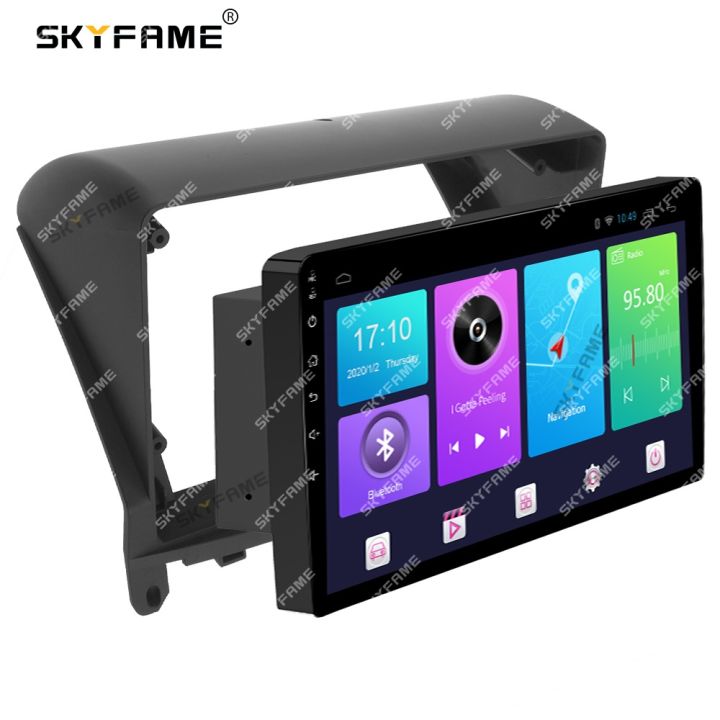 skyfame-car-frame-fascia-adapter-canbus-box-for-decoder-benz-c-class-c180-c200-w204-s204-android-radio-dash-fitting-panel-kit