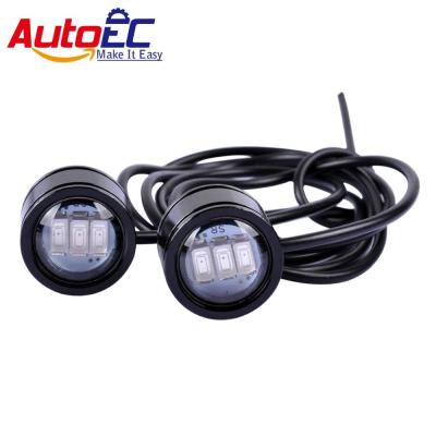 【CW】AutoEC 1 pair strobe led 3w 5630 led eagle eye flashing Daytime Running Lights For Motorcycle Spotlight DC12V #LQ926