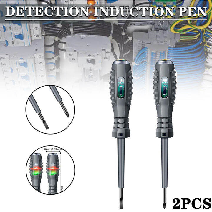 Idealhere New Electricians Tool Electrical Tester Screwdriver Pen Cross