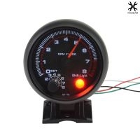 เกจวัดความเร็วรอบ Tachometer 3.75นิ้ว 0-8000 RPM สำหรับรถยนต์